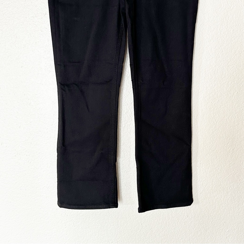 J. Crew Factory Jeans Womens Mid Rise Flare Crop Black All-day Stretch Sz 26 NEW - Picture 5 of 8
